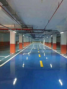 大型停車場環氧砂漿地坪